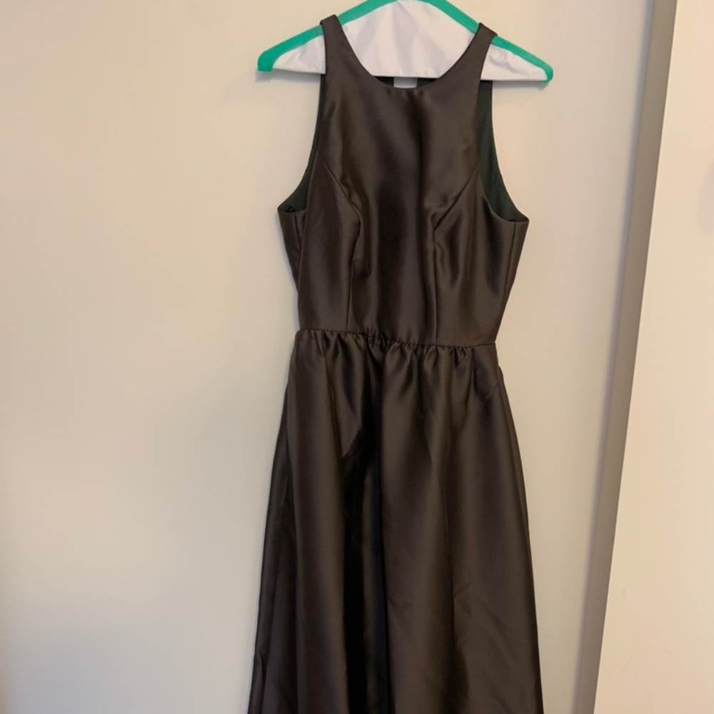 Alfred Sung Gunmetal D707 Dress